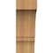 Ekena Millwork 6"W x 12"D x 16"H Balboa Rough Sawn Knee Brace, Western Red Cedar BRC06X12X16BOA00RWR - alternate 4